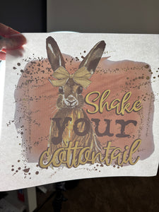 Shake your cottontail