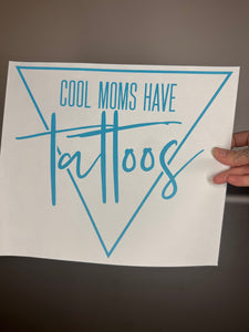 Cool moms have tattoos