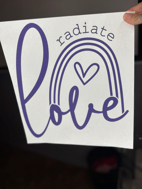 Love radiates