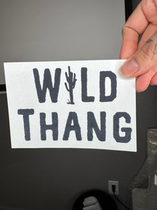 Wild thang (pocket size)