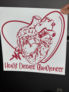 Heart disease awareness