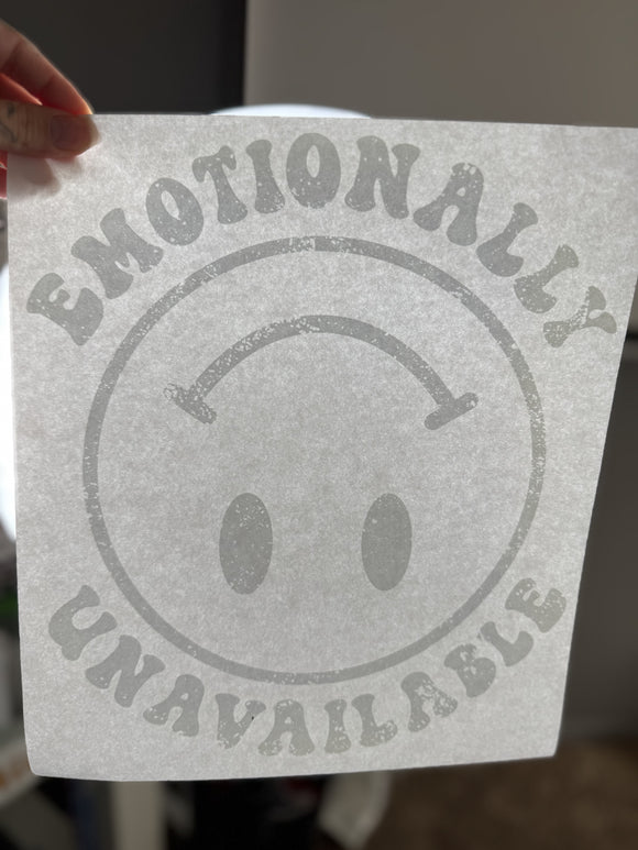 Emotionally unavailable