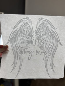 Deep roots strong wings