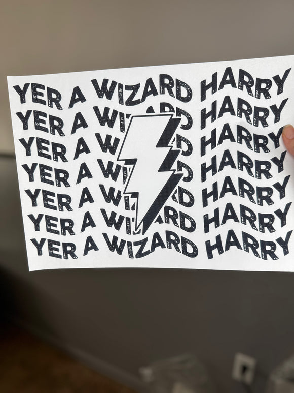 Yer a wizard harry