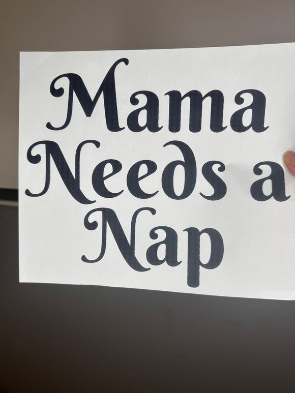 Mama needs a nap