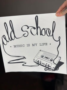 Old school music is my life