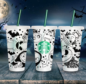 Nightmare BC cold cup tumbler