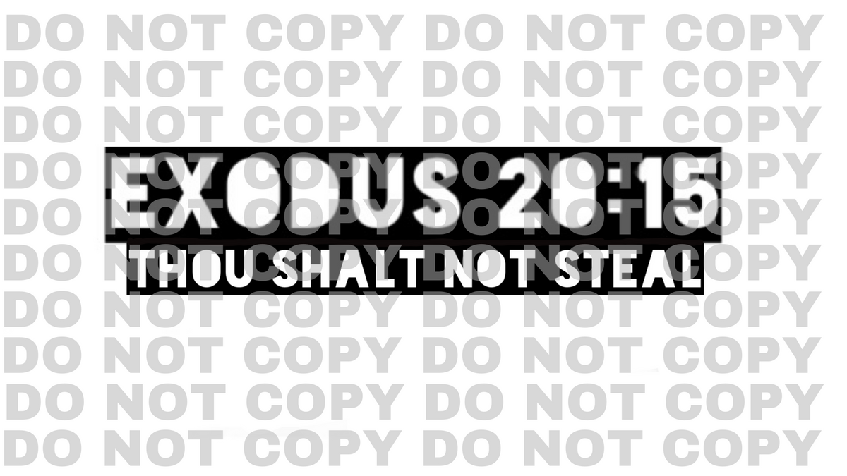 exodus 20:15 Digital Download – Livin' N Vinyl