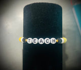 Teacher adjustable bracelet