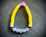 Teacher adjustable bracelet