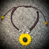 Sunflower bracelet