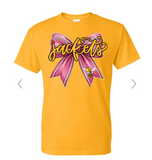 Jackets Softball Bow