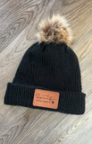 Black cuff beanie