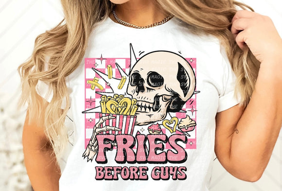 Fries before guys