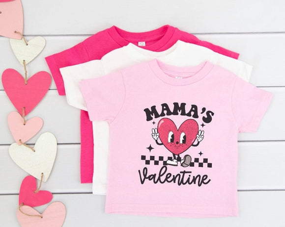 Mamas valentine cartoon heart