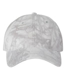 Grey tie dye baseball cap