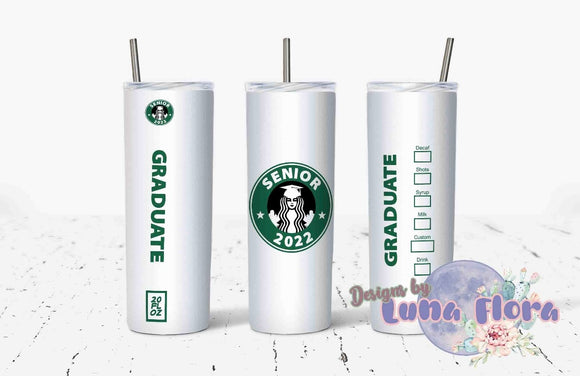 Graduate starbies tumbler