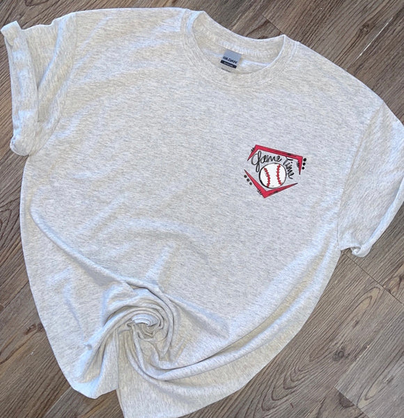 Game Time Baseball tee