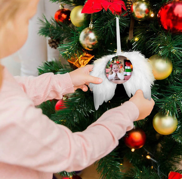 Angel wing ornaments