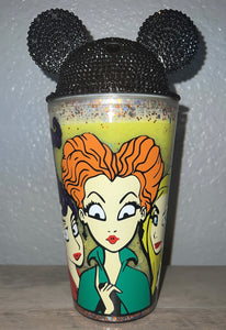 Sanderson Sisters bling tumbler