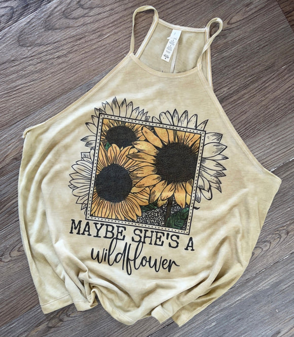 Maybe she’s a wild flower tank