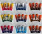 Pro football tumbler