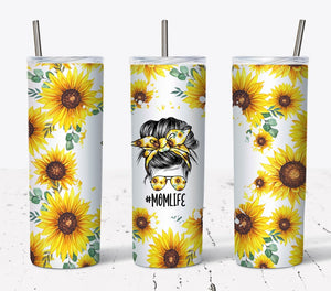 Sunflower momlife tumbler