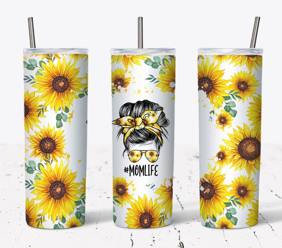 Sunflower momlife tumbler