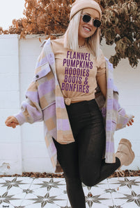 Flannel pumpkins